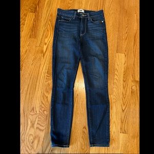 PAIGE Hoxton Ankle in Duvall, size 27